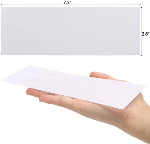 200 Pieces Large Non Woven Wax Strips 7.5 x 2.6 Inches Body and Facial Hair Removal Waxing Strips Soft Waxing Paper Sheets