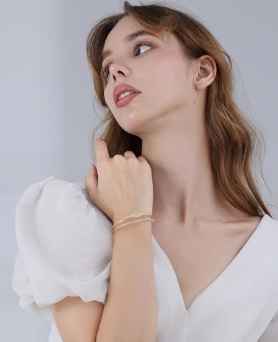 Plated 14k Gold Bracelets for Women Rhinestone Jewelry Trendy Fashion Arm Cuff Irregular Charm Bracelet Copper Open Boho Gold Bangles Dainty Cute