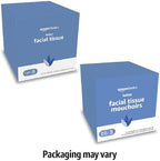 Amazon Basics Facial Tissues with Lotion, 2-Ply, 300 Count (4 Boxes, 75 Tissues per Box), Packaging May Vary
