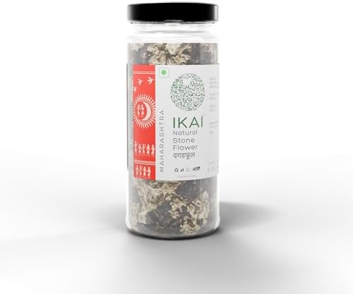 Ikai Organic Black Stone Flower Spice (Dagad Phool/Kalpasi) 25gm