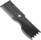 Dioche Beard Scale for Mens Beard Shaping Template - Premium Rotating Tool for Precise Trimming of Hairline, Neckline & Goatee - Ergonomic Design for Easy Use