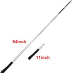 Aluminum Mobility Telescoping White Cane for Vision Impaired and Blind People Stick Walking White Cane