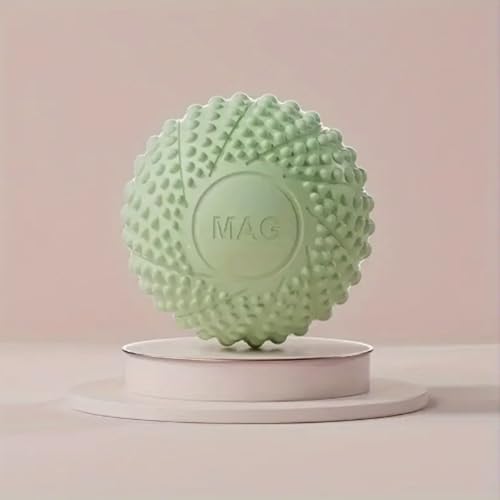 1 PC Small Full Body Massage Ball - Perfect for Hands, Legs, Feet Relaxation, Yoga and Pilates - Ideal Self-Care Gift for Men and Women,Green