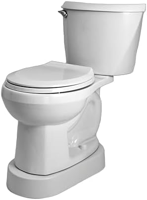 Toilet Riser - 3.5" High Toilet Riser Base for Handicap and Elderly, Extra Tall Toilet Seat Elevator, 500 lb Capacity, Easy Install Toilet Seat Riser, Compatible with Standard Toilets