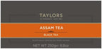 Taylors of Harrogate Assam, Black Tea, Individually Wrapped Bags, 100 Count (Pack of 1), Full-bodied, Satisfying & Malty, Caffeinated, Enjoy Hot or Iced, 100 Teabags