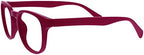 OPULIZE POP Reading Glasses for Women Men,Scratch Resistant Round Matt Frame with Spring Hinges, Pink +3.50 (Pack of 1)