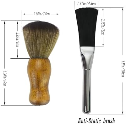 GiantBee Statue Cleaning Kit, Anti-Static Brush, Professional Model Cleaning Brush, Soft Cleaning Kit, Model Dusting Brush for Statues, Collectible Figurine Cleaning Kit
