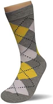 3KB Men's Dress Socks (10 Pairs Per Pack) - Variety of Patterns and Sizes