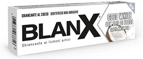 BlanX Coco White Toothpaste with Coconut Oil 2.54fl.oz 75ml, Pack of 3