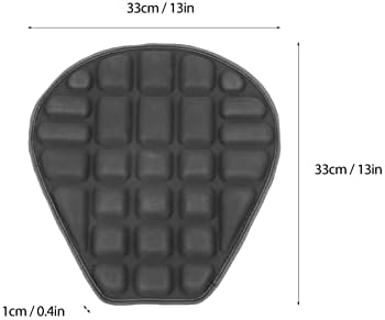 Topyond Bicycle Seat Cushion Cover, Waterproof Electric Bike Seat Cushion Cover, Thick Lycra Fabric, Motorcycle/Electric Scooter Seat Cover, Sunscreen and Slip-Resistant