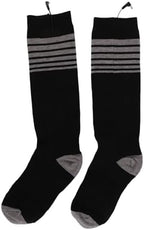 Aramox Electrical Heated Socks Efficiently Warm Feet with 3 Heat Settings for Men Women Winter Camping Black