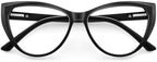 PANNER Blue Light Blocking Glasses Women Bluelight Blocker Computer Cateye Clear Cat Eye Eyeglasses Frame