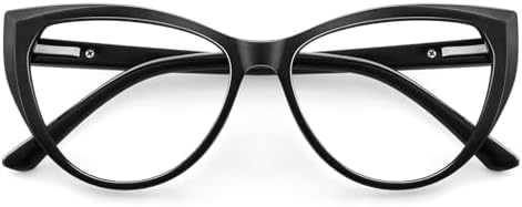 PANNER Blue Light Blocking Glasses Women Bluelight Blocker Computer Cateye Clear Cat Eye Eyeglasses Frame