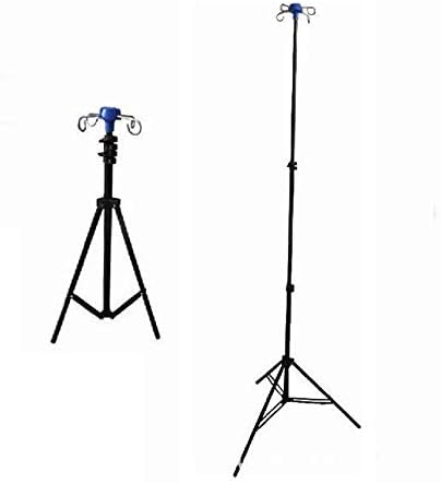 Iv Stand Infusion,Fall IV Pole Infusion Stand, Height Adjustable Infusion Stand with 4 Hooks, Clinic Infusion Stand, Easy to Assemble