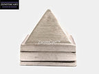 Zinc Vastu Pyramid Set (1.5 Inch, 3 Layers) – Vastu Dosh Remedies for Home & Office | Ideal for North East Direction | Bedroom, Kitchen, Study, Meditation Room Use | Vastu Shastra उपाय