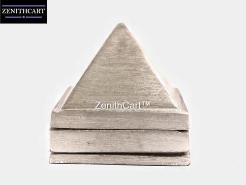 Zinc Vastu Pyramid Set (1.5 Inch, 3 Layers) – Vastu Dosh Remedies for Home & Office | Ideal for North East Direction | Bedroom, Kitchen, Study, Meditation Room Use | Vastu Shastra उपाय