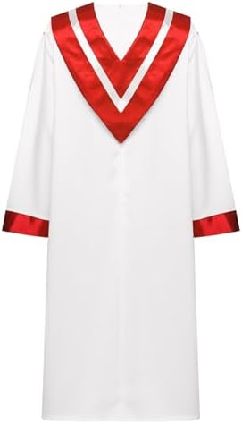 Unisex Adult Church Robes Choir Robe Women Men Pulpit Robe Pastor Church Baptism Robes