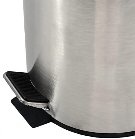 MSV 100155 Stainless Steel/Polypropylene Bin Stainless Steel 5 L