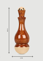 Kansa Wand Face and Foot Massager - Ayurvedic Benefits of Bronze - Restoring Luster Through Detoxification (2 in 1 Desine)