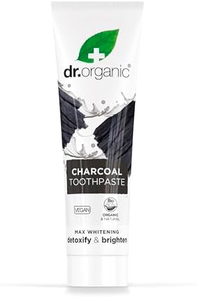 Dr Organic Extra Whitening Charcoal Toothpaste 100ml
