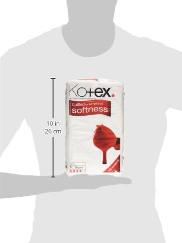 Kotex Maxi Super Sanitary Towels, 16 per Pack