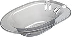 Sitz Bath Basin for Toilet 2000ml with Flusher Hip Basin Bidet, Over The Toilet Hip Bath for Perineal Care Postpartum Care Basin Adults Women (Grey)
