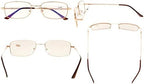 Eyekepper Computer Readers Bridge-flex Memory Titanium Mens Womens Spring Hinges Computer Reading Glasses