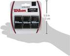 WILSON Sporting Goods Ultra Wrap Tennis Overgrip (3-Pack), Black (WRZ403000)