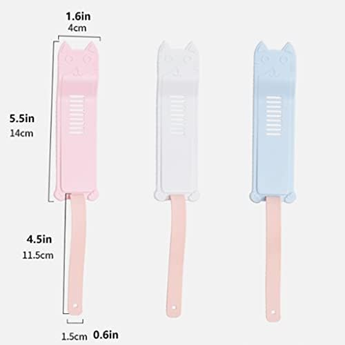 Habiba Toilet Lid Handle 3/6 Pcs Toilet Seat Handle Lifter, Hygienic Toilet Seat Lifter Clean Tightly Fixed Adjustable Repeated Use Toilet Supplies Safer