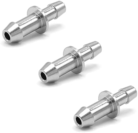 3PCS Metal NIBP Cuff Connector, 10233 Blood Pressure Monitor Cuff Connector, Air Hose Adapter