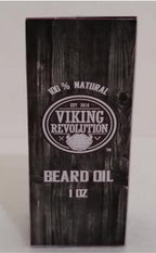 Viking Revolution Unscented Beard Oil for Men - Natural Mens Beard Oil with Argan Oil and Jojoba Oil - Beard Softener, Strengthens and Moisturizes - Beard Conditioner for Men (Unscented, 1 Pack)