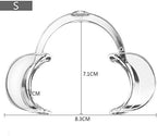 3Pcs Transparent Autoclavable Dental Teeth Whitening Lip and Cheek Retractor Dentist Mouth Opener Repeat Use Cheek Retractors Handpieces and Instruments