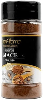 GranAroma Ground Mace, Warm Spice, From Nutmeg, Curries & Desserts (2.5 Ounce)