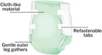 McKesson Ultra Briefs, Heavy Absorbency, Unisex, Disposable, Elastic Leg Gathers and Contoured Fit for Men and Women