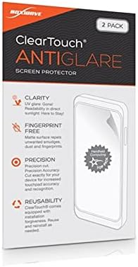 BoxWave Screen Protector Compatible with Tandem t:Slim X2 Insulin Pump - ClearTouch Anti-Glare (2-Pack), Anti-Fingerprint Matte Film Skin