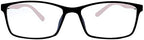 Mens Womens +2.75 Pink Retro Photochromic Reading Glasses Readers Spectacles Eyeglasses Student Eyewear