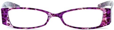 Calabria 760 Leopard Animal Print Reading Glasses WomenÆs Trendy Readers Designer Chic Eyeglasses w/Matching Slip In Case
