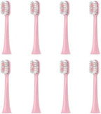 Replacement Toothbrush Heads for S100 S200 S600 S700 S800 S900 S710 S820 S910 Electric for X100(8pcs Pink)