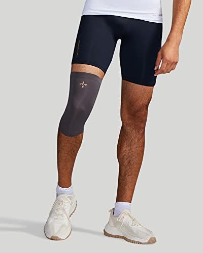 Tommie Copper Unisex Core Compression Knee Sleeve, Slate Grey, XX-Large