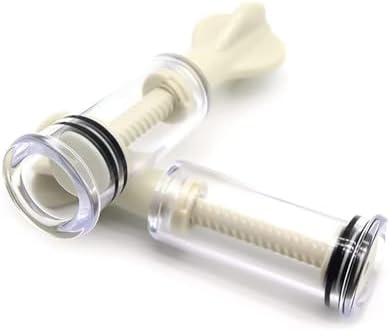 4 pcs Vacuum Twist Suction Cupping Device White Nipple Sucker Rotating Twists Suction Cups Pregnant Woman Breastfeeding