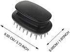 FOMIYES Ergonomic Design Hair Massage Brush Head Scrubber Brush for Scalp Cleansing Shampoo Massage