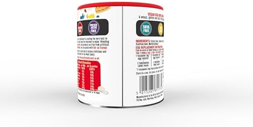 Free & Easy Gluten and Dairy Free Egg Replacer, 135 g, Pack of 6