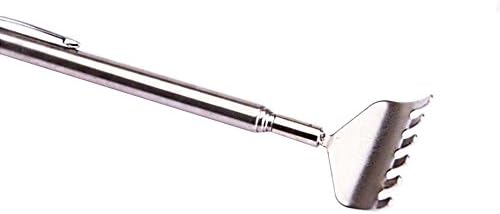 DayCount® Pack of 2 Extendable Back Massagers, Stainless Steel Scratcher Foldable Portable Purse Size Claw