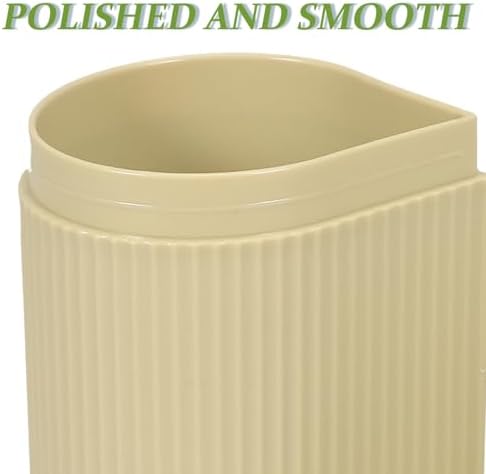 Travel Toothbrush Case with Dustproof Cover, Portable Toothpaste Storage Box for Electric Toothbrush, Beige Protective Holder for Travel and Daily Oral Care