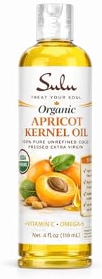 USDA Organic Cold Pressed Unrefined Apricot Kernel Oil (64 oz)