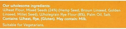 Ryvita Multi-Seed Thins, 125 g