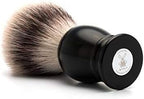 MÜHLE Classic Black Large Silvertip Fiber Shaving Brush - Synthetic Luxury Shave Brush for Men, Rich Lather