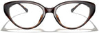 Retro Classic Cat Eye Reading Glasses for Women Anti Blue Light Computer Readers