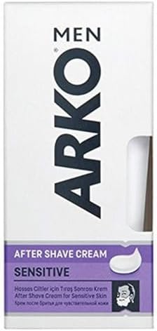 After Shave Cream for Sensitive Skin - Dermatologically Tested, 0% Alcohol - Pack of 6