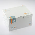 Ugo 2L Night Bags (x10) – Urine Drainage Bags/Catheter Night Bags, T Tap or Lever Tap with Kink Free Connection (Pack of 10) (Ugo 11 - Single Use T Tap, Sterile)
